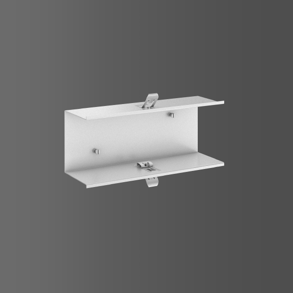RZB Einbaugehäuse L 230 B 98 HE 76 Sichtfarbe: aluminium 90-2780