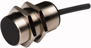Eaton Näherungsschalter, E57 Global Serie, 1 Ö, 2-Draht, 10 - 30 V DC, M30 x 1.5 mm, Sn= 10 mm, bündig, NPN/PNP, Metall, 2 m Anschlussleitung 135974