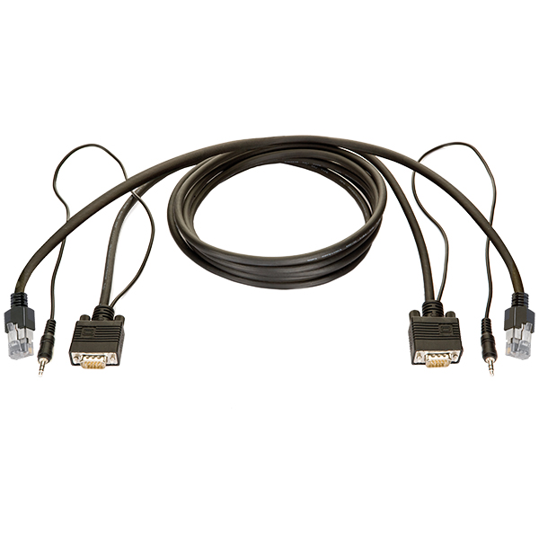 Bachmann Media Switcher Kombikabel 3,0m VGA+Mini jack+RJ12 903.108