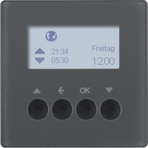 Berker Jalousie-Schaltuhr Q.1/Q.3 anthrazit 85741126