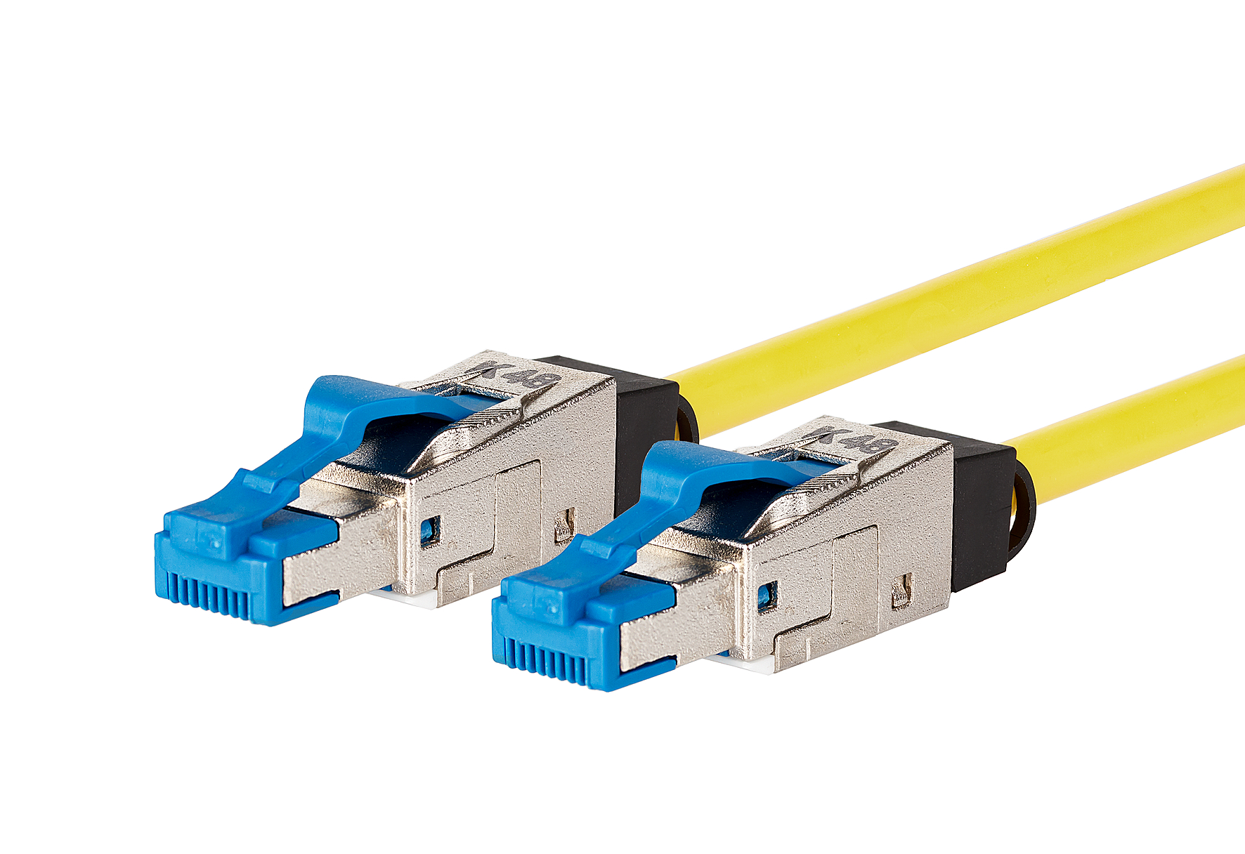 Metz Connect Patchkabel 40G AWG 26 1,0 m gelb 13084H1077-E