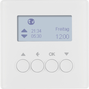 Berker Jalousie-Schaltuhr Q.1/Q.3 polarweiß 85741129