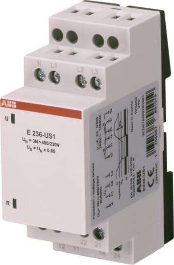ABB E236-US1 Unterspannungsrelais 3Ph.+N,2Wechsler 2CDE165000R2001