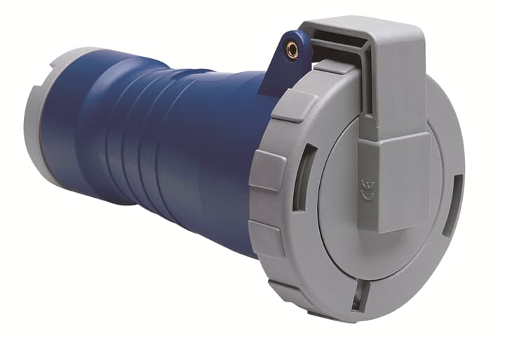 ABB 216C1W CEE-Kupplung 1h, 16 A, IP67, 2P+E 2CMA166544R1000
