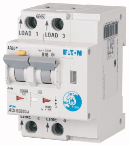 Eaton Brandschutzschalter, 2p, B, 16 A, 30 mA, Typ A 187204