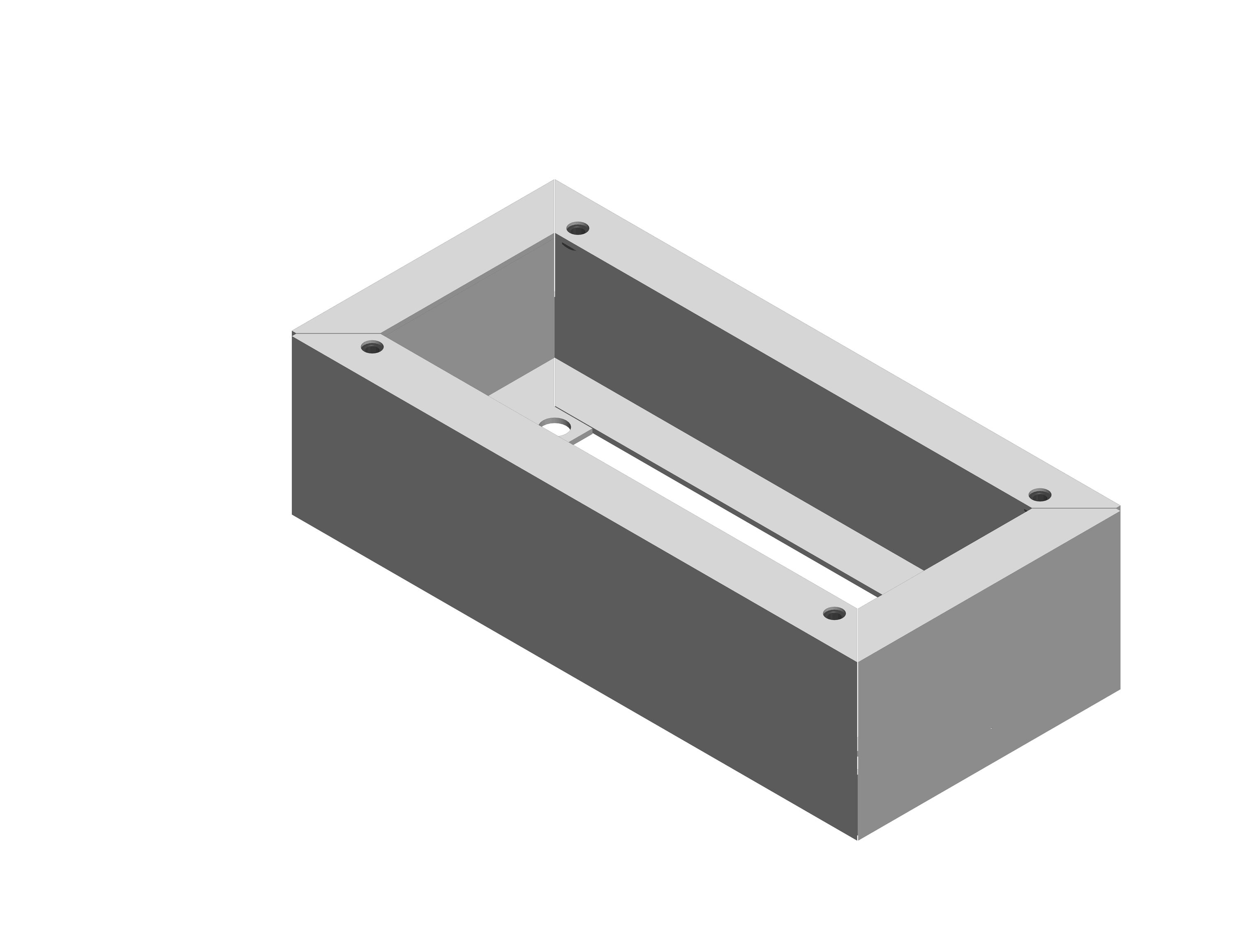 ABL Sockel für Ladesäulen eMC2, Einbausockel 100 mm EMC9997