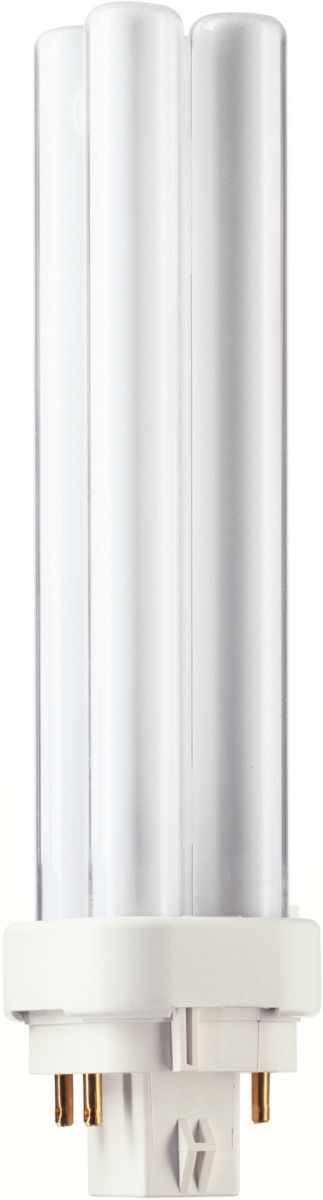 Signify MASTER PL-C 4P - Compact fluorescent lamp without integrated ballast - Lampenleistung EM 25°C,nominal: 18 W - Energieeffizienz-Label (EEL): A 62327070