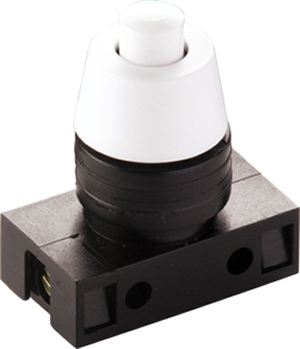 Bachmann Druckknopfschalter Serie 8001, Ausschalter, 1polig, 8-15mm 924.145