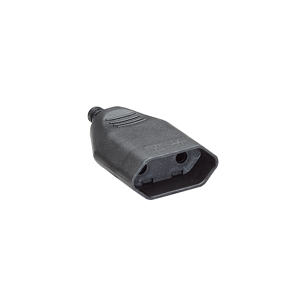 Bachmann Euroflachkupplung schwarz Schraubanschluss,3St im Beutel 900.012