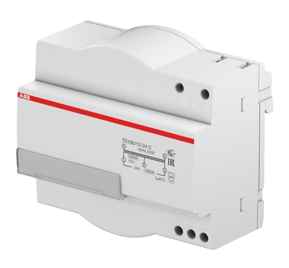 ABB TS100/12-24 C Sicherheitstransformator 100VA, 12-24VAC 2CSM228575R0812