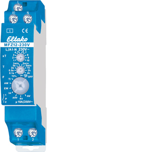 Eltako Multifunktions-Zeitrelais 230V, 10 Funkt., 1 Schließer potenzialfrei 10A/250VAC 23100530