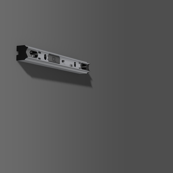 RZB Alu-Stableuchten für Linienlampen, aluminium, on/off Stableuchten, L 300 B 35 H 58, 180°/111°, ohne Abdeckung 41530.004