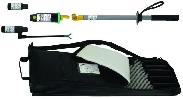 Dehn Abstands-Spannungsprüferset 110-420kV 50Hz Kat.S/L f.Freileit. u. Freiluftsch. 767573