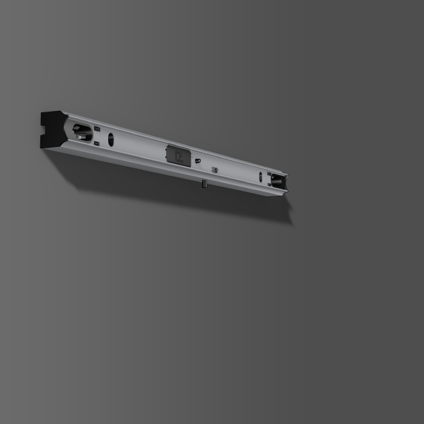 RZB Alu-Stableuchten für Linienlampen, aluminium, on/off Stableuchten, L 500 B 35 H 58, 180°/111°, ohne Abdeckung 41511.004