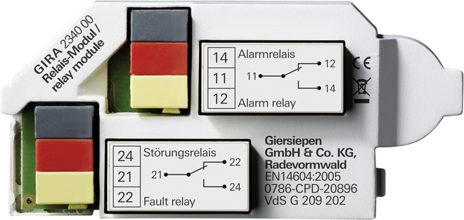 Gira Relaismodul RWM Dual Rauchwarnmelder 234000