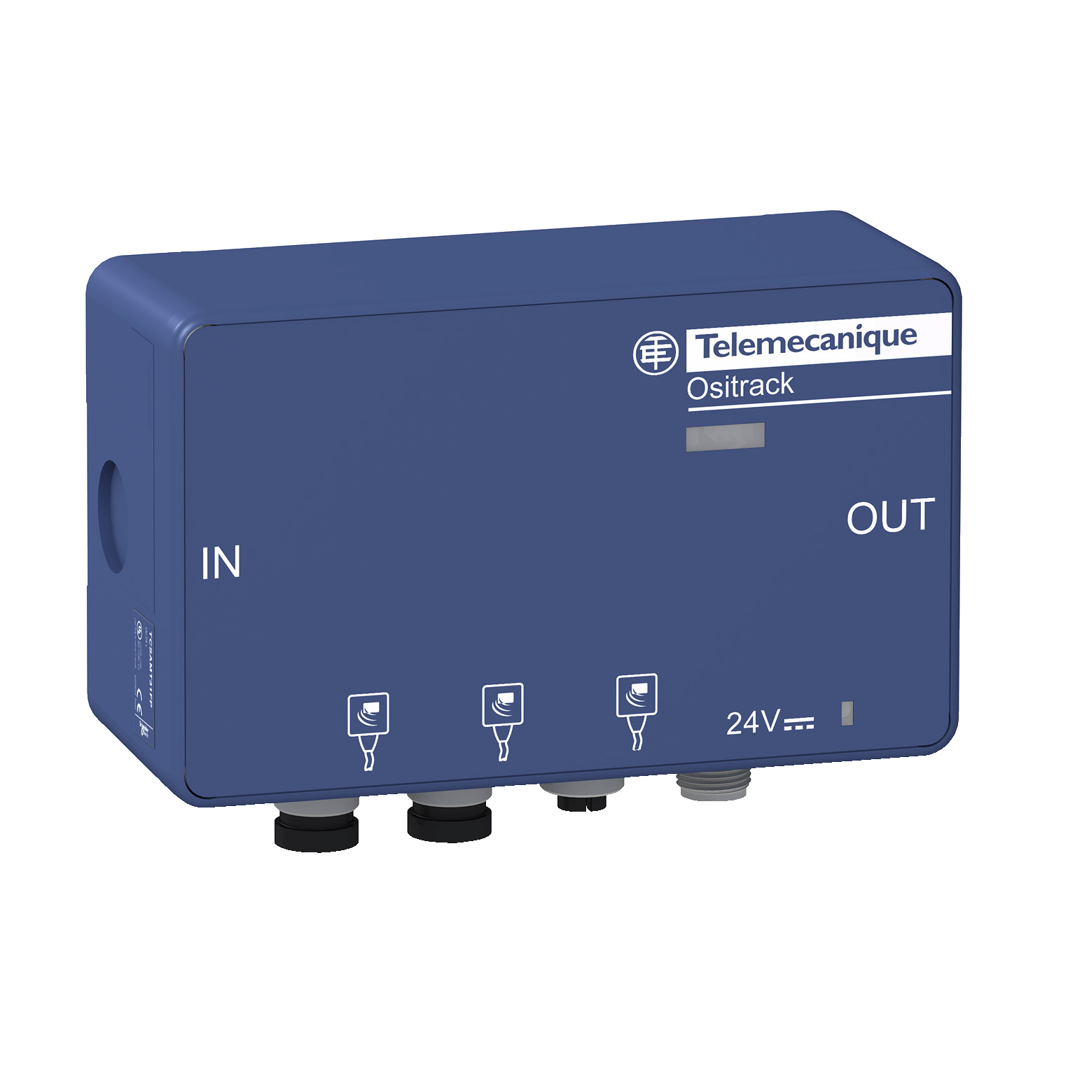 Schneider Electric XG RFID Abgangbox, 3 RFID Station auf Modbus oder UNI-TETWAY M12 TCSAMT31FP