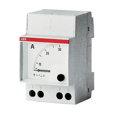 ABB AMT1-A1 Amperemeter analog Wandlermessung,Wechselstrom 2CSM320250R1001