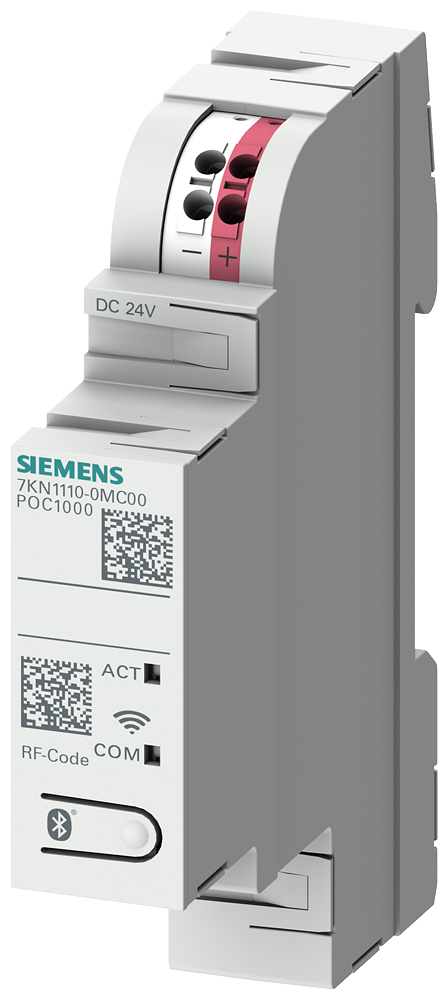 Siemens Powercenter 1000 max. 24 SENTRON Com Geräte Modbus TCP Bluetooth 7KN11100MC00