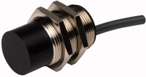 Eaton Näherungsschalter, E57 Global Serie, 1 Ö, 2-Draht, 10 - 30 V DC, M30 x 1.5 mm, Sn= 25 mm, nicht bündig, NPN/PNP, Metall, 2 m Anschlussleitung 135962