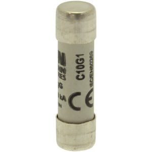 Eaton Sicherungseinsatz, Niederspannung, 1 A, AC 500 V, 120 kA, 10 x 38 mm, gL/gG, IEC C10G1