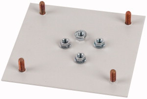 Eaton Abdeckung, Leistungsschalter-Ausschnitt NZM3, 3p, grau 284743