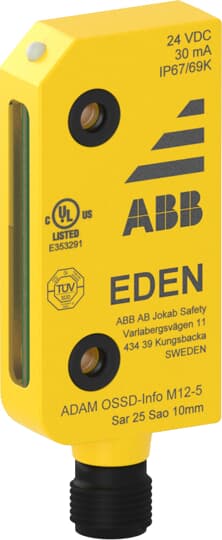 ABB ADAM OSSD-INFO 5 Sicherheitssensor mit OSSD-Signalen und Infoausgang 2TLA020051R5400