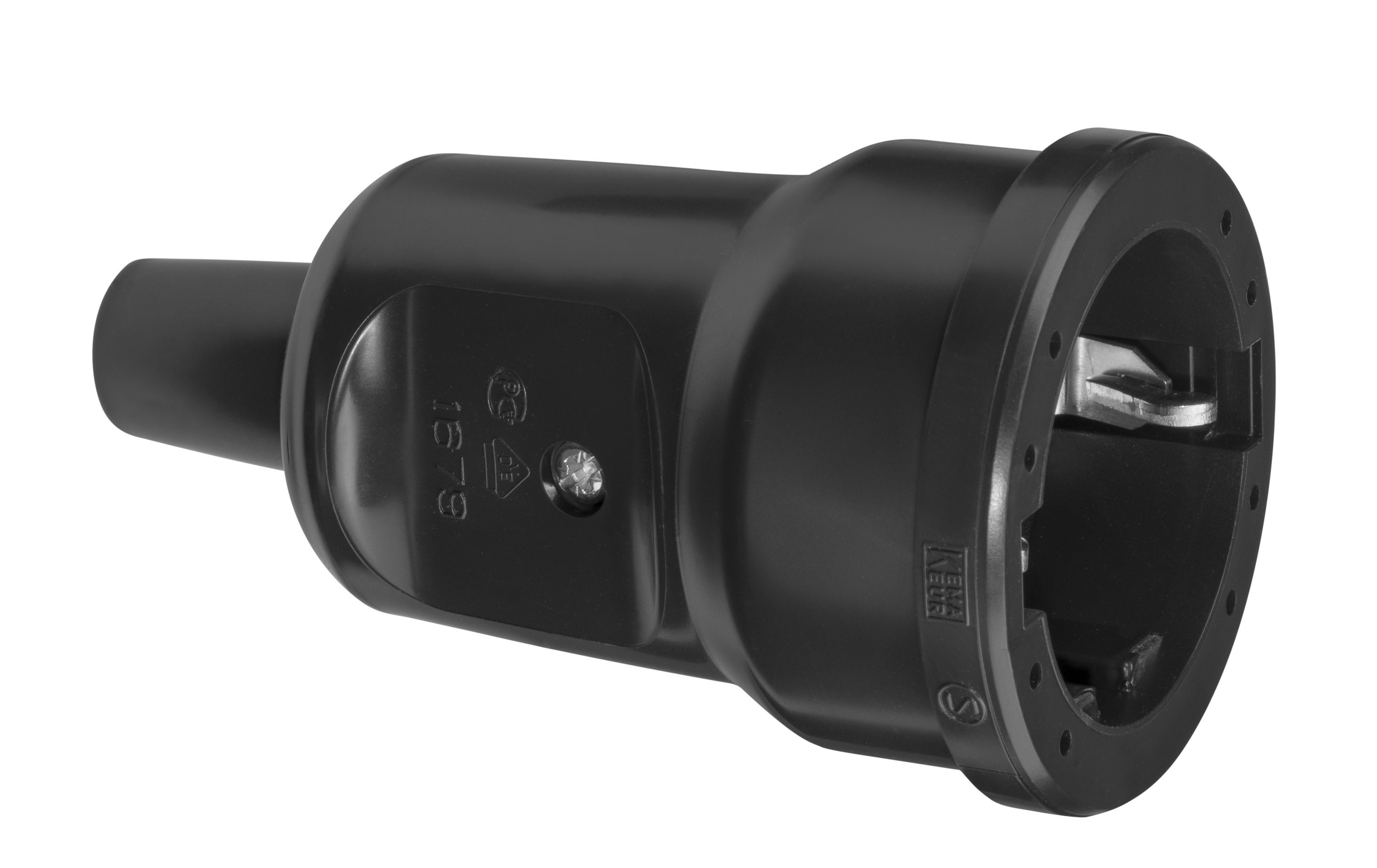 ABL SCHUKO PVC-Kupplung, schwarz 1679000