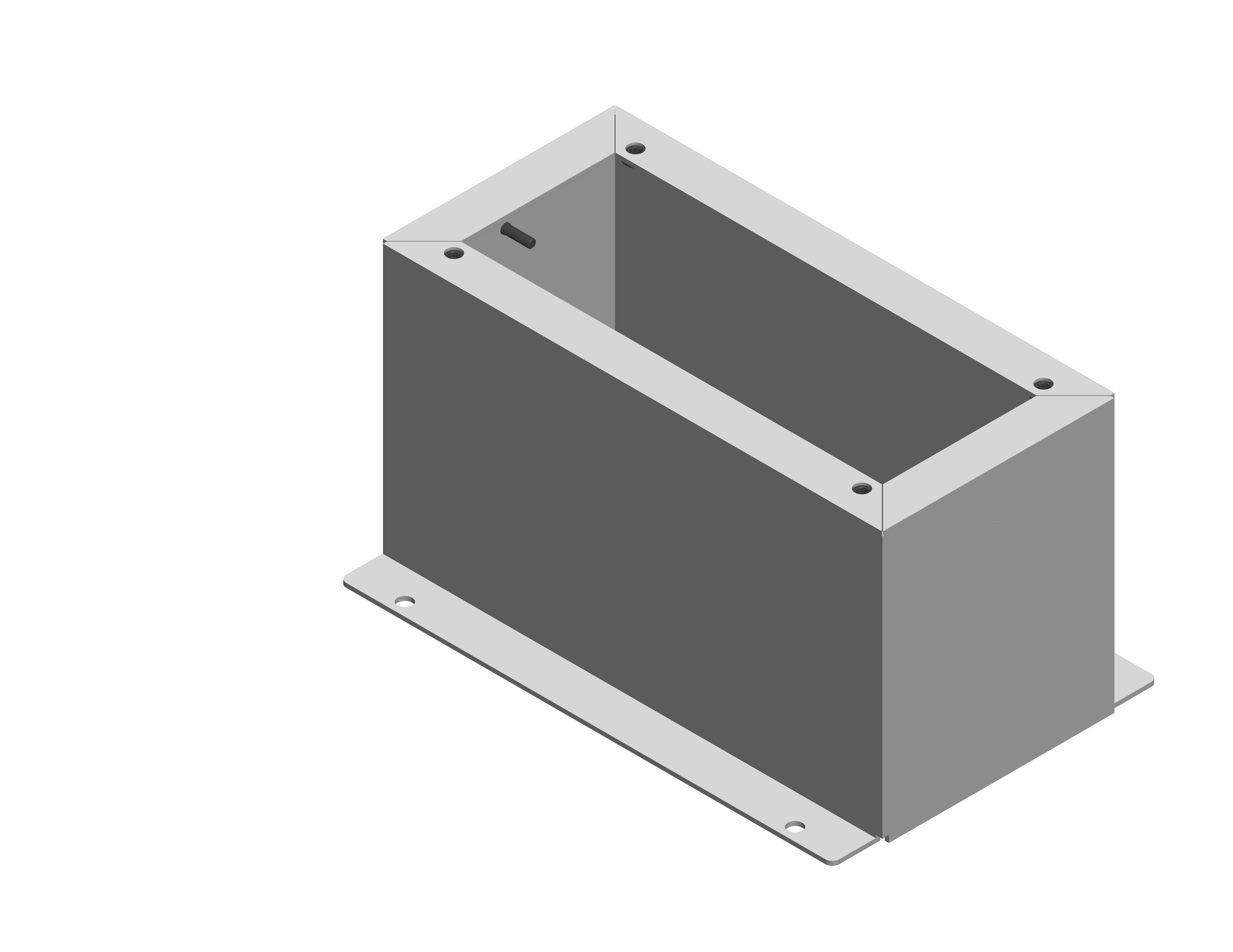 ABL Sockel für Ladesäulen eMC2, Einbausockel 160 mm EMC9998