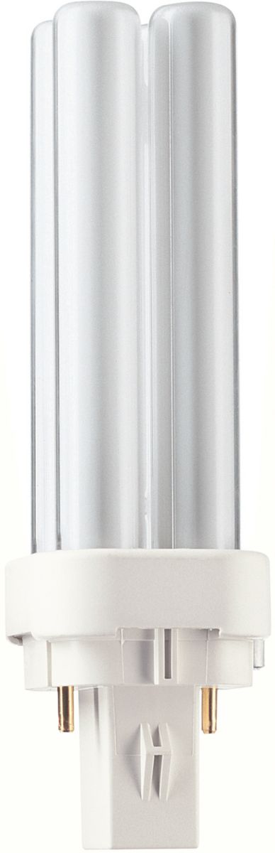 Signify MASTER PL-C 2P - Compact fluorescent lamp without integrated ballast - Lampenleistung EM 25°C,nominal: 10 W - Energieeffizienz-Label (EEL): B 70681270