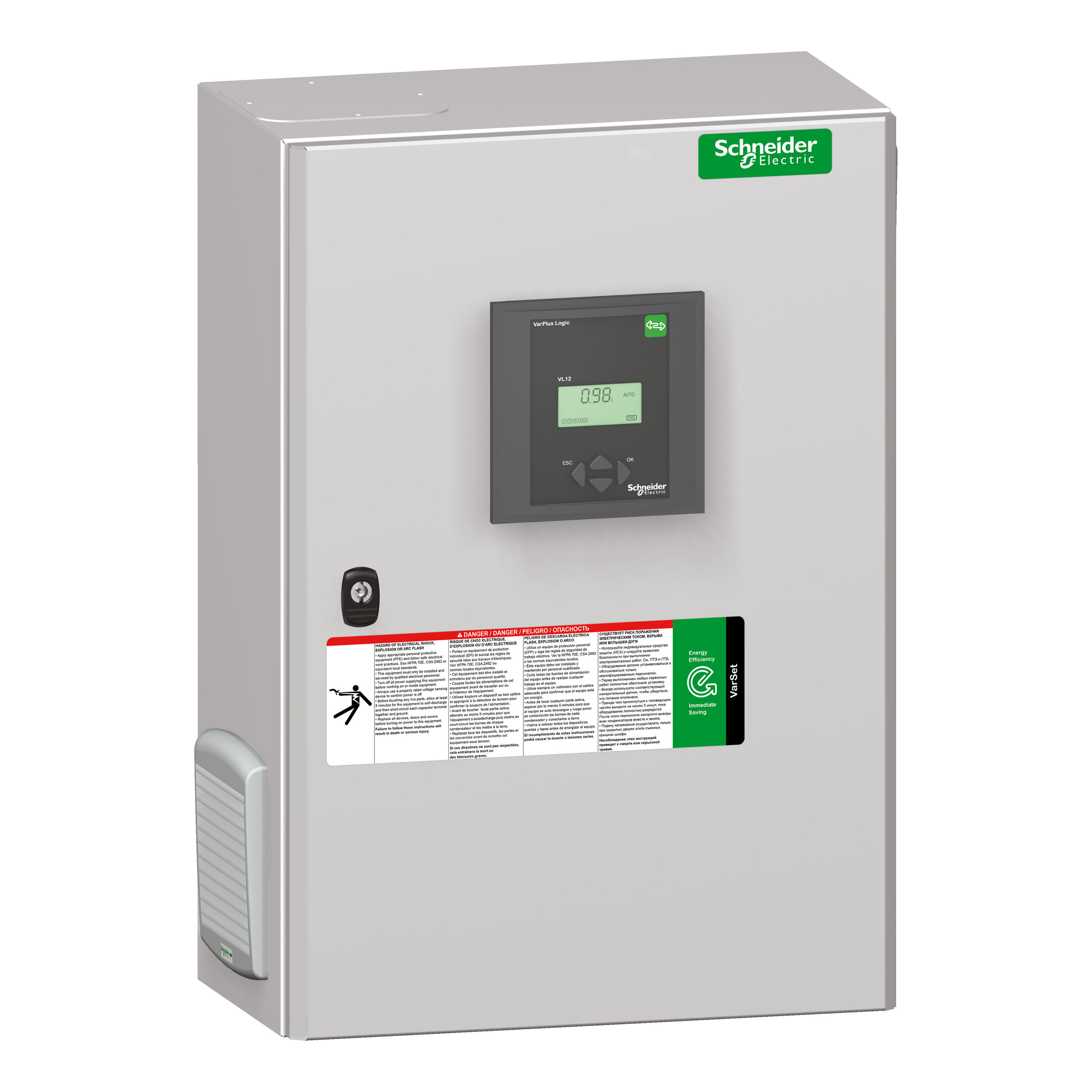 Schneider Electric VarSet-Kompensationsanlage Auto 032kvar m. Eingangsleistungssch. xxB 400V 50Hz VLVAW0N03504AA