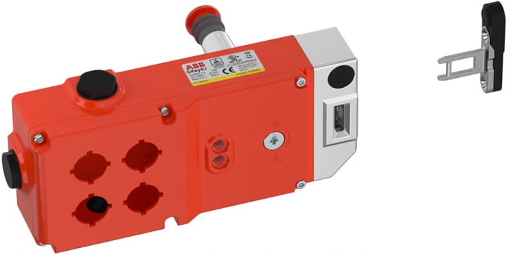 ABB GKEY4 RU Sicherheitszuhaltung 4 Einbauöffnungen, Aluminiumdruckguss, 2TLA050304R0002