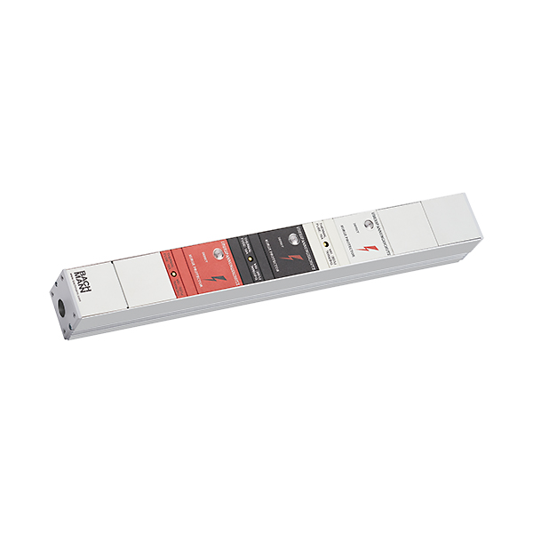 Bachmann ALU 1HE VM 3xÜSS ohne LED gn 2x1,0m CEE 32A BAMA 800.2960