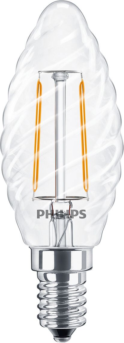 Signify Classic LED Kerzen- und Tropfenlampen klar - LED-lamp/Multi-LED - Energieeffizienz-Label (EEL): A++ - Ähnlichste Farbtemperatur (Nom): 2700 K 57411900