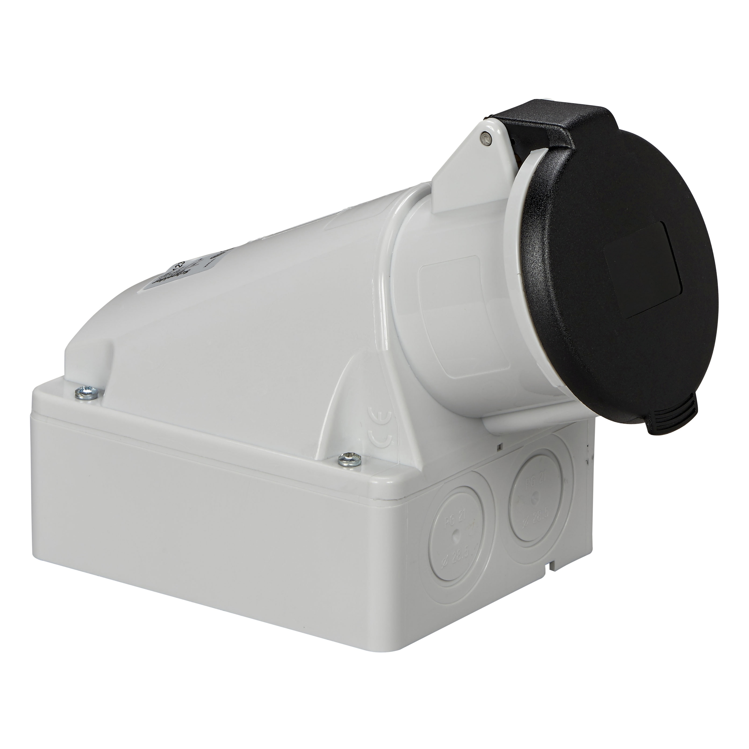 Schneider Electric Wandsteckdose 32a 3p E 480 500 V Ac Ip44 123 Schneider Electric Wandsteckdose 32a 3p E 480 500 V Ac Ip44 123
