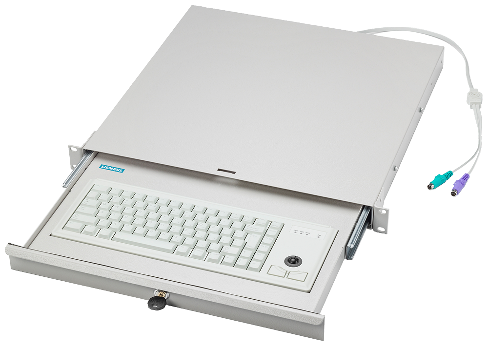 Siemens SIMATIC HMI PS/2-Einschubtastatur INT mit Trackball 6GF67103BK