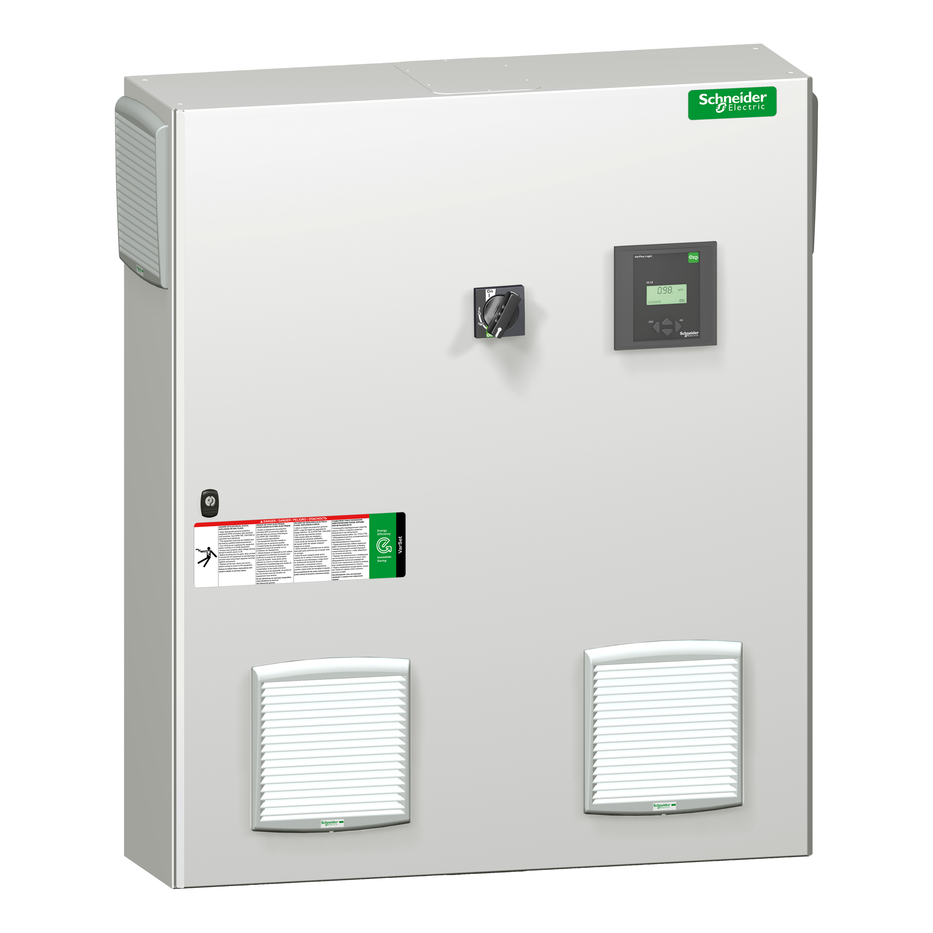 Schneider Electric VarSet-Kompensationsanlage Auto 200kvar xxB 400V 50Hz VLVAW3N03512AB