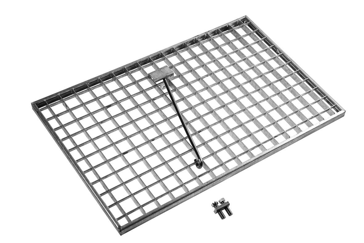ABN Bodenrost-Stahlblech Set 4 90274