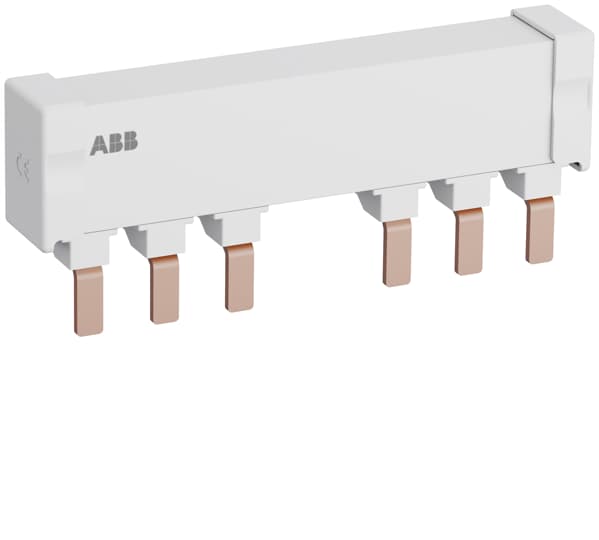 ABB PS2-2-2-125 3-Phasen-Sammelschiene für 2 MS165 mit 2 HK/SK, Ie=125A 1SAM401920R1022