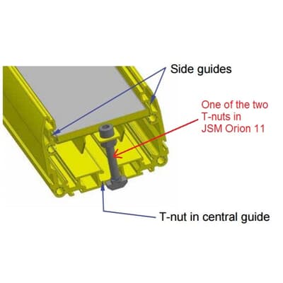 ABB JSM ORION 11 Beschlagsatz für die Montage von Umlenkspiegeln 2TLA022310R0900