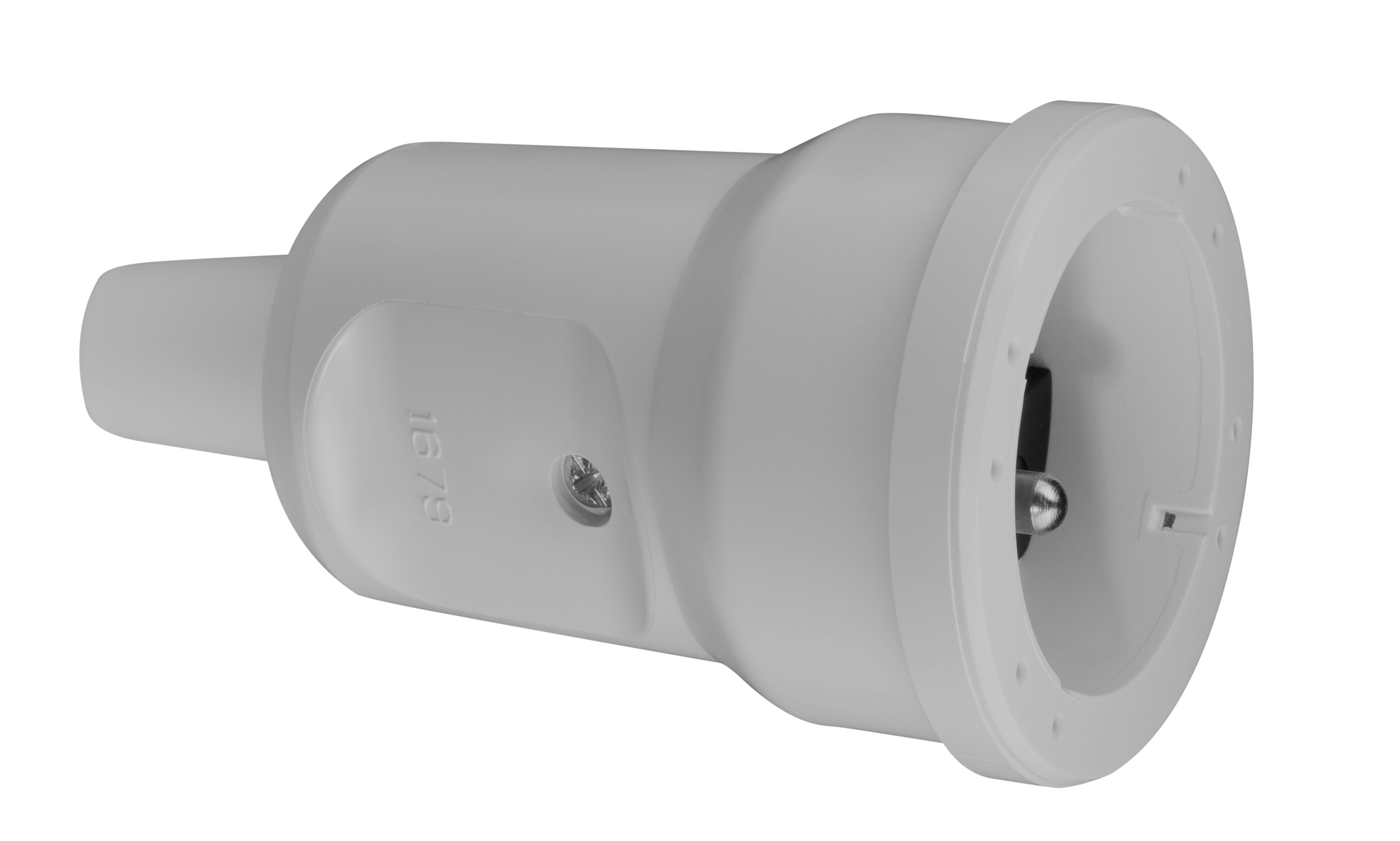 ABL PVC-Kupplung mit erhöhtem BS, grau, französisch/ belgischer Standard 1679062