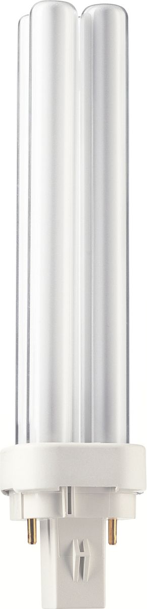 Signify MASTER PL-C Xtra 2P - Compact fluorescent lamp without integrated ballast - Lampenleistung EM 25°C,nominal: 17 W - Energieeffizienz-Label (EEL): B 95030770