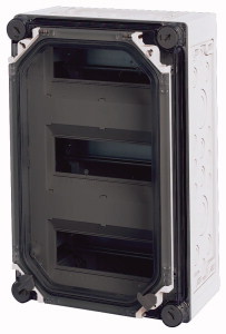 Eaton Automatenkasten, +Tür, 3x9TE, HxBxT=375x250x150mm 002612