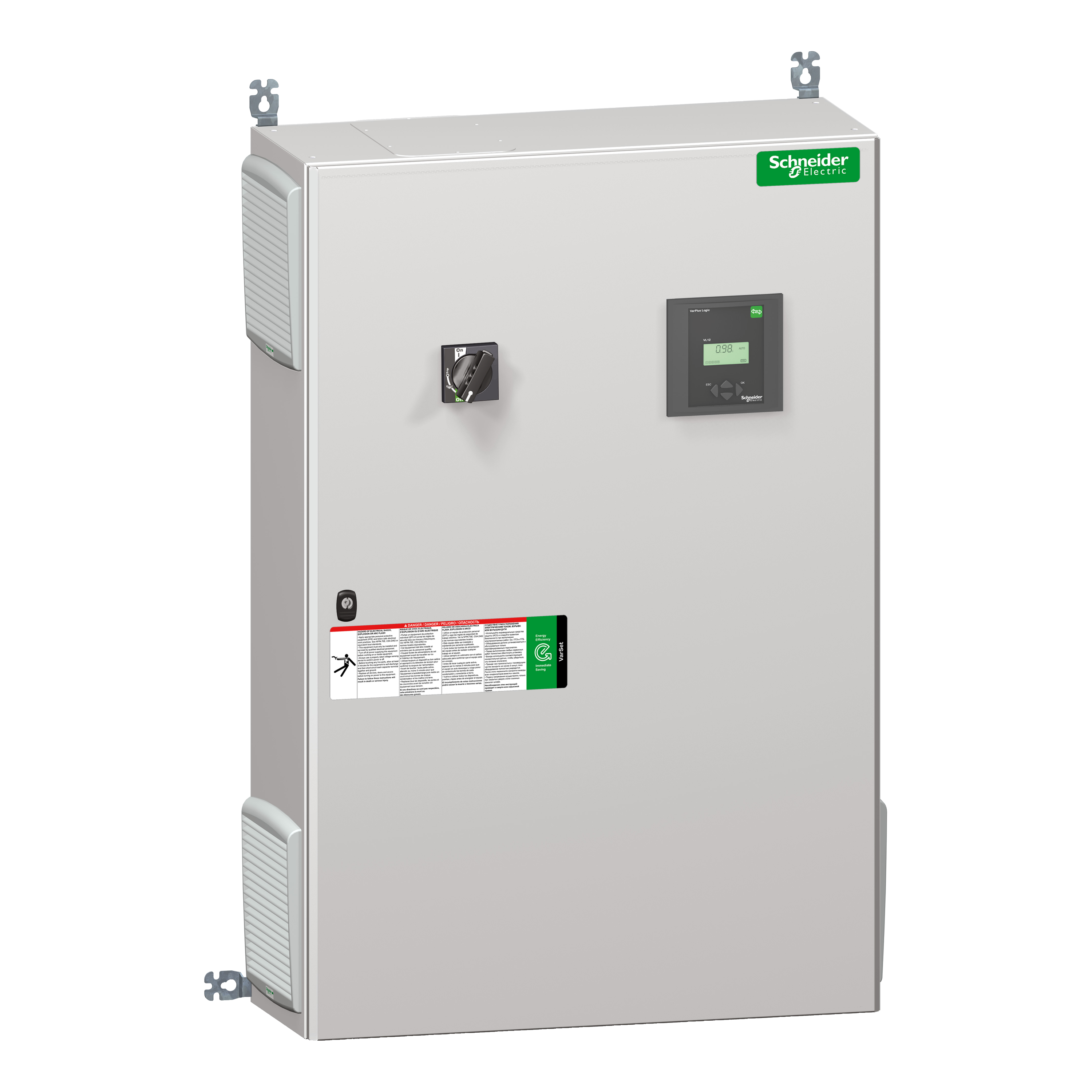 Schneider Electric VarSet-Kompensationsanlage Auto 137,5kvar m. Eingangsleistungssch. xxB 400V 50Hz VLVAW2N03531AA