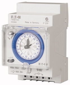 Eaton Analoge Zeitschaltuhr, Quarz, Tag, 1 Kanal 167390