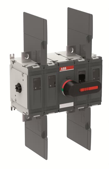 ABB OTDC315F22K DC-Lasttrennschalter 4-polig 315A m. direkt mont. Griff 1SCA158310R1001
