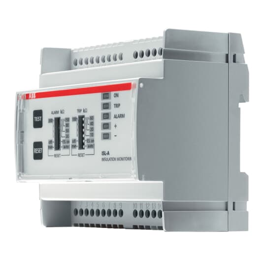 ABB ISL-A 24-48 Isolationswächter, LED 24-48 V AC/DC, Schwellwerte einstellbar 2CSM111000R1500
