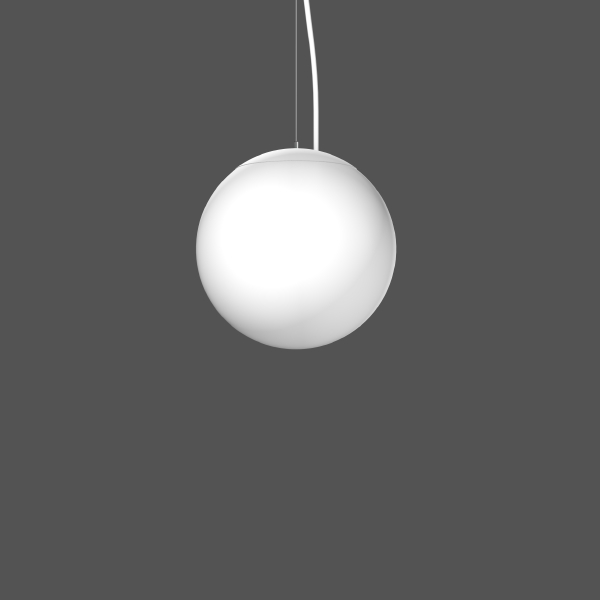 RZB Basic Ball, weiß, on/off Pendelleuchten, D 300 H 300, 90°/90°/90°/90°, Glas opal 311009.002