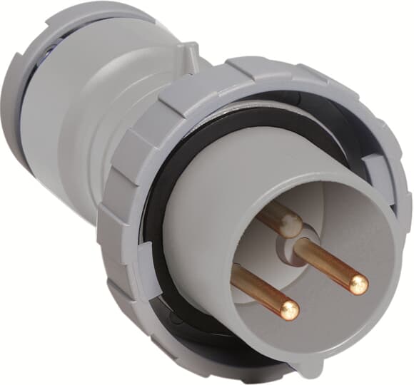 ABB 2125P1W CEE-Stecker 1h, 125 A, IP67, 2P+E 2CMA166812R1000