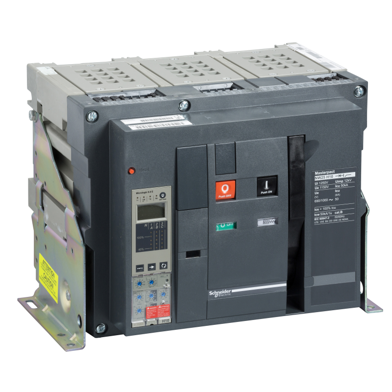 Schneider Electric Masterpact NW25H1, 3 P, 2500A, max. Ausschaltverm
